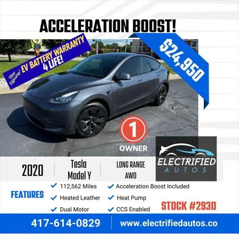 2020 Tesla Model Y Long Range Dual Motor All-Wheel Drive for sale in Joplin, MO