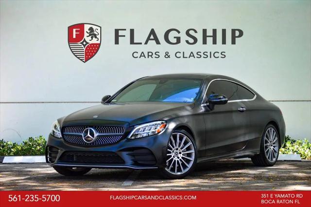 2019 Mercedes-Benz C-CLASS C 300 C 300 Coupe 2D for sale in Boca Raton, FL