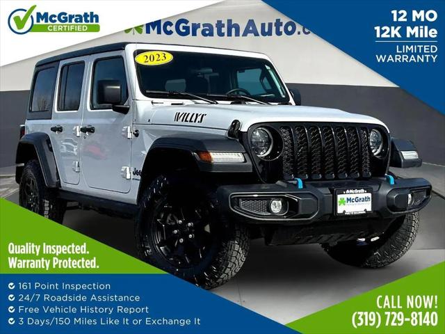 2023 Jeep Wrangler 4xe 4x4 for sale in Cedar Rapids, IA