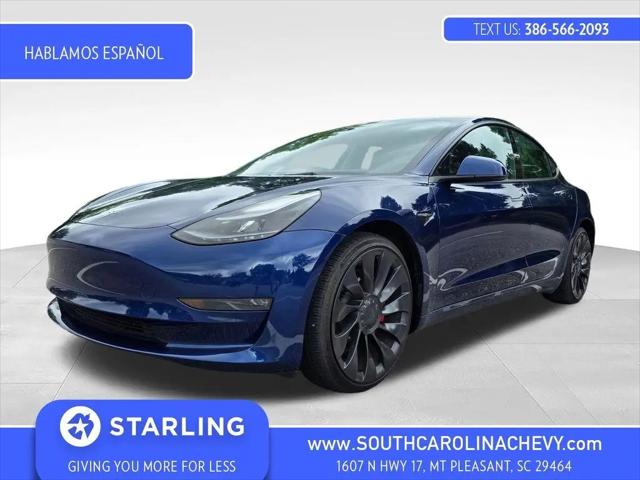 2023 Tesla Model 3 Performance Dual Motor All-Wheel Drive for sale in Mount Pleasant, SC