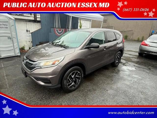2016 Honda CR-V SE for sale in Essex, MD