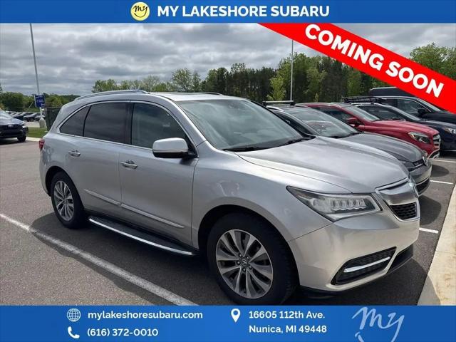 2014 Acura MDX Technology Package for sale in Nunica, MI