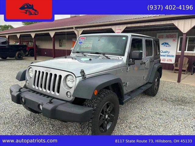 2018 Jeep Wrangler JK Unlimited Sport S 4x4 for sale in Hillsboro, OH