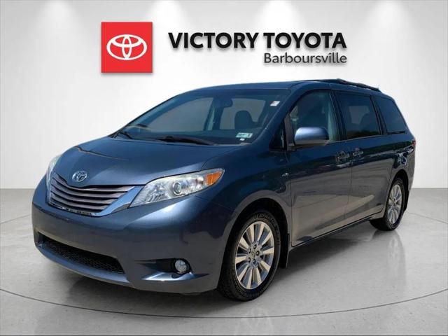 2017 Toyota Sienna XLE Premium 7 Passenger for sale in Barboursville, WV