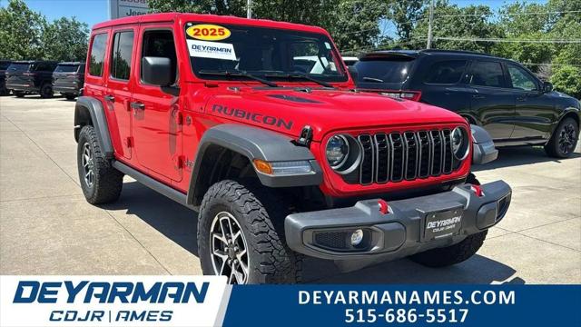 2025 Jeep Wrangler 4-Door Rubicon 4x4 for sale in Ames, IA