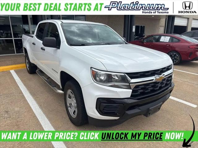 2021 Chevrolet Colorado 2WD Crew Cab Long Box WT for sale in Denison, TX
