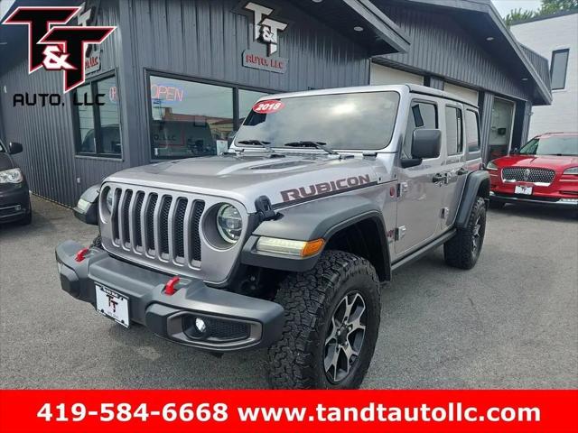 2018 Jeep Wrangler Unlimited Rubicon 4x4 for sale in Saint Marys, OH