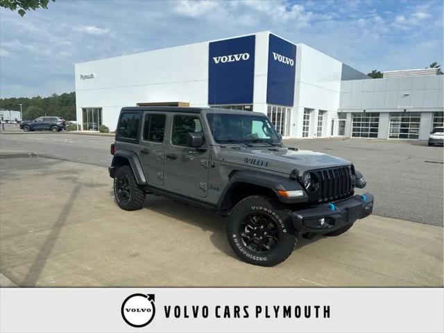 2023 Jeep Wrangler 4xe 4x4 for sale in Plymouth, MA
