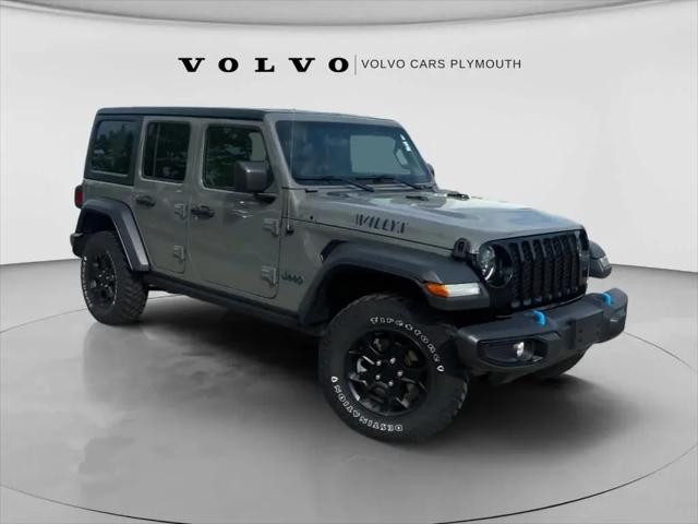 2023 Jeep Wrangler 4xe 4x4 for sale in Plymouth, MA