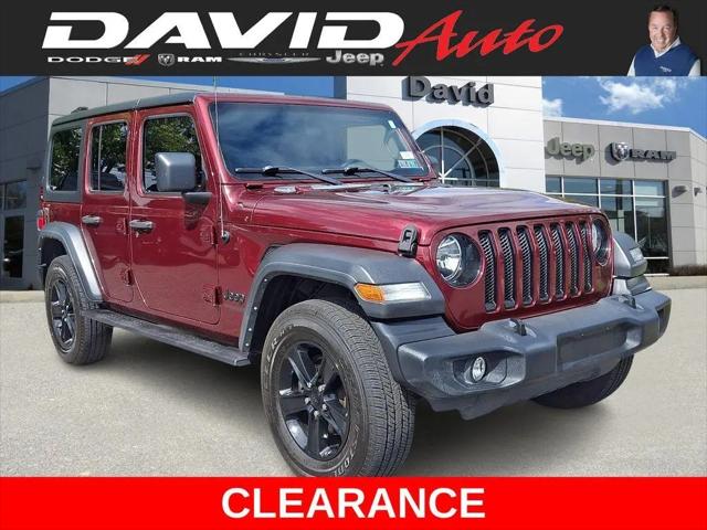 2022 Jeep Wrangler Unlimited Sport Altitude 4x4 for sale in Glen Mills, PA