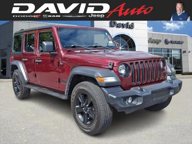 2022 Jeep Wrangler Unlimited Sport Altitude 4x4 for sale in Glen Mills, PA