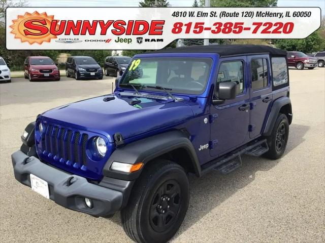 2019 Jeep Wrangler Unlimited Sport S 4x4 for sale in McHenry, IL