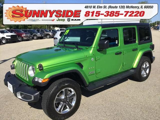 2019 Jeep Wrangler Unlimited Sahara 4x4 for sale in McHenry, IL