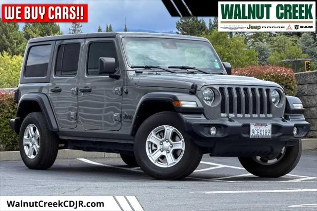 2022 Jeep Wrangler Unlimited Sport S 4x4 for sale in Walnut Creek, CA