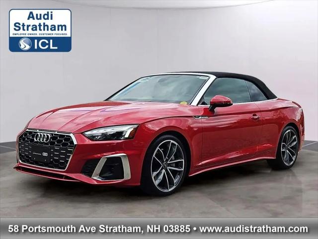 2024 Audi A5 Cabriolet Premium Plus 45 TFSI S line quattro S tronic for sale in Stratham, NH