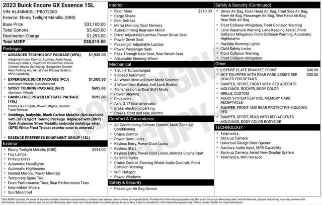 2023 Buick Encore GX Essence AWD for sale in Ozark, MO
