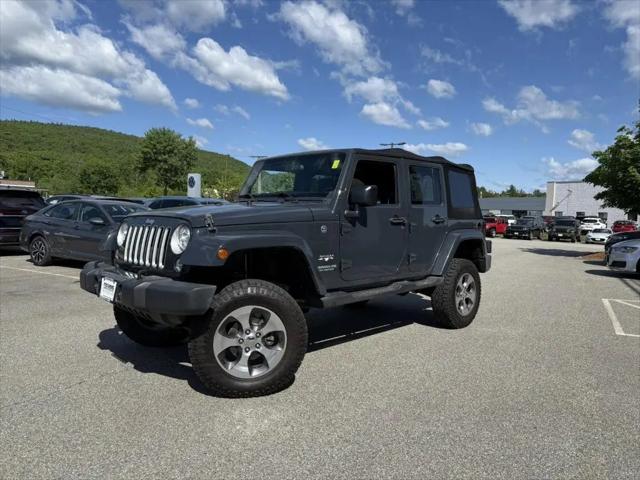 2017 Jeep Wrangler Unlimited Sahara 4x4 for sale in Keene, NH