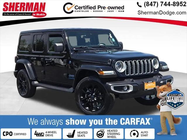 2025 Jeep Wrangler 4xe Sahara 4xe for sale in Skokie, IL