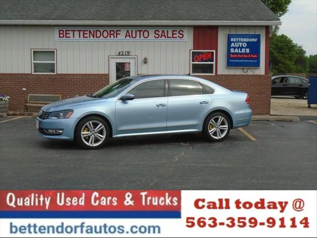 2012 Volkswagen Passat 2.0L TDI SEL Premium for sale in Moline, IL