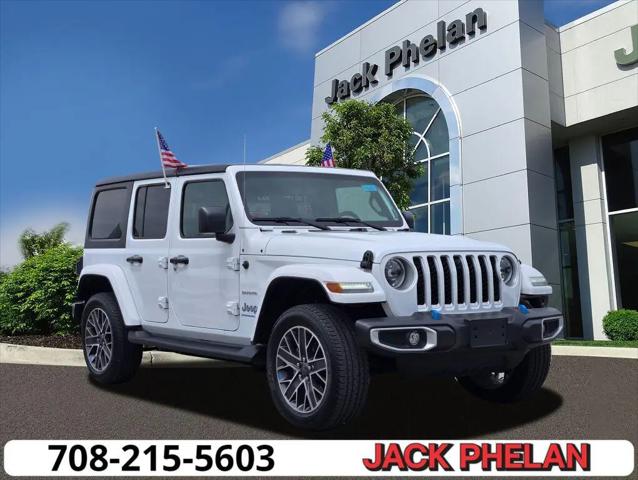 2023 Jeep Wrangler 4xe Sahara 4x4 for sale in Countryside, IL