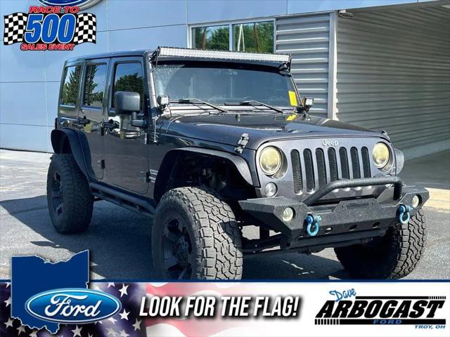 2016 Jeep Wrangler Unlimited Sport for sale in Troy, OH