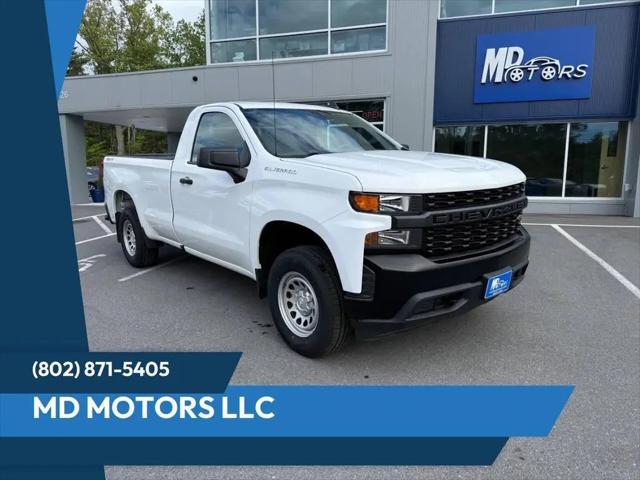 2020 Chevrolet Silverado 1500 4WD Regular Cab Long Bed WT for sale in Williston, VT