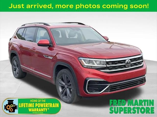 2021 Volkswagen Atlas 3.6L V6 SE w/Technology R-Line for sale in Norton, OH