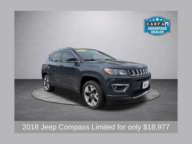 2018 Jeep Compass Limited 4x4 for sale in Auburn, MA