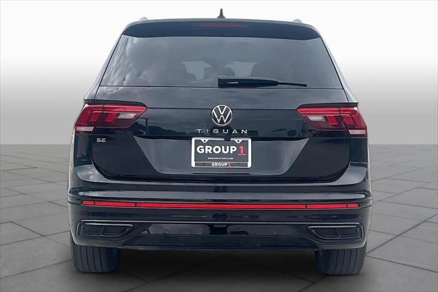 2023 Volkswagen Tiguan 2.0T SE R-Line Black
