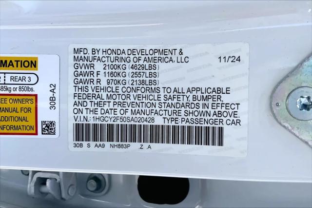 2025 Honda Accord Sedan Sport