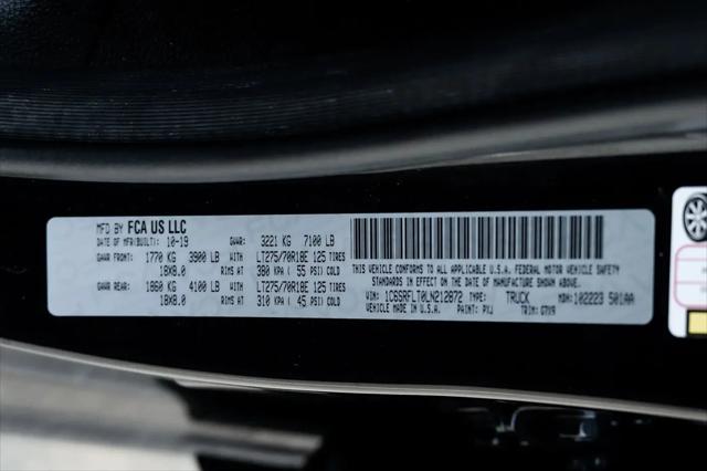 2020 Ram 1500 Rebel Crew Cab 4x4 5'7" Box