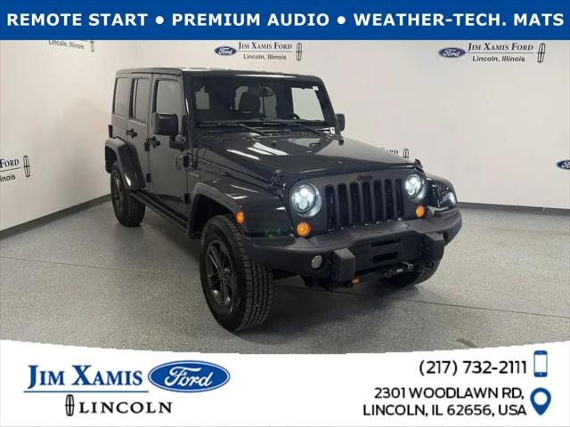 2018 Jeep Wrangler JK Unlimited Freedom Edition 4x4 for sale in Lincoln, IL