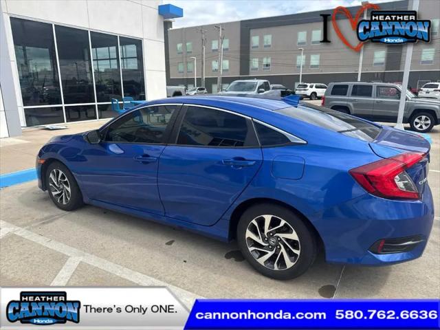 2017 Honda Civic EX for sale in Ponca City, OK