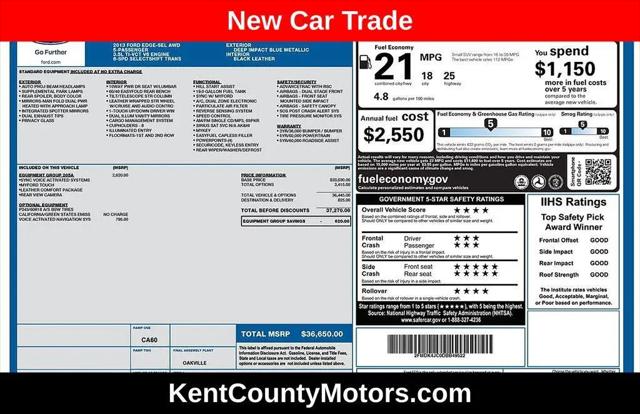 2013 Ford Edge SEL for sale in Dover, DE