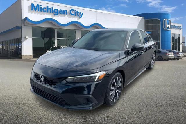 2022 Honda Civic EX-L for sale in Michigan City, IN