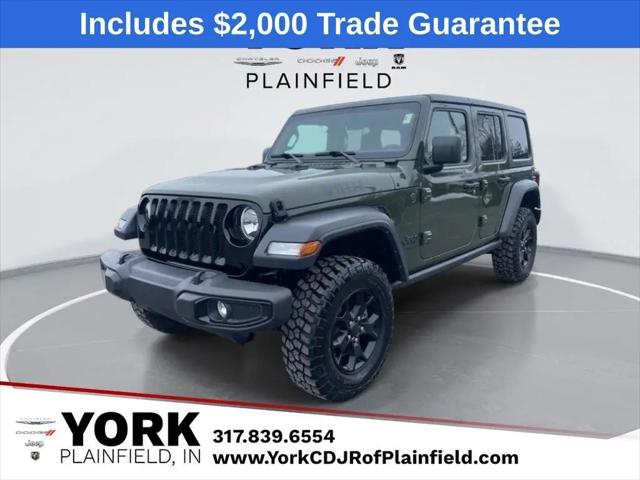 2023 Jeep Wrangler 4-Door Willys Sport 4x4 for sale in Greencastle, IN