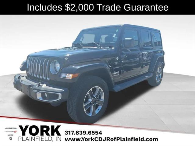 2019 Jeep Wrangler Unlimited Sahara 4x4 for sale in Greencastle, IN