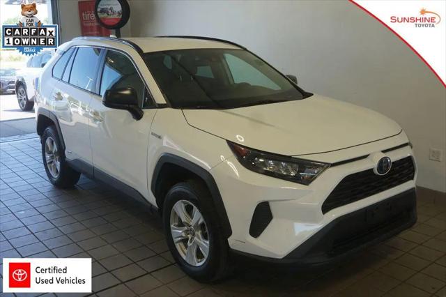 2021 Toyota RAV4 Hybrid LE for sale in Battle Creek, MI