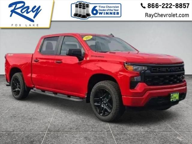 2025 Chevrolet Silverado 1500 4WD Crew Cab Short Bed Custom for sale in Fox Lake, IL