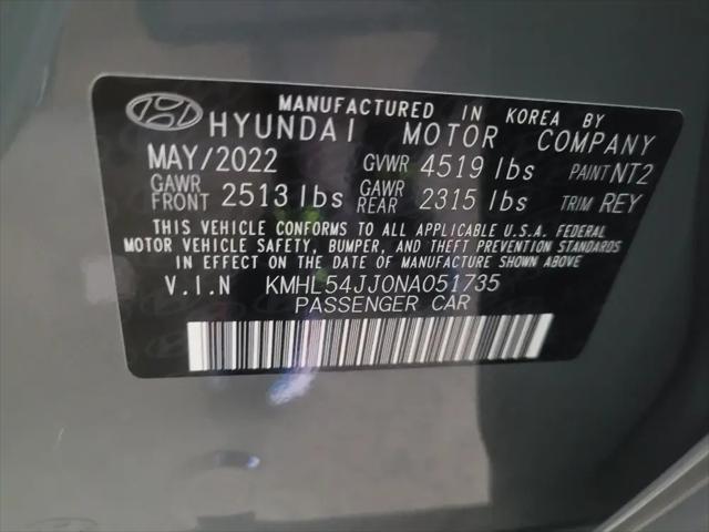 2022 Hyundai Sonata Hybrid Limited