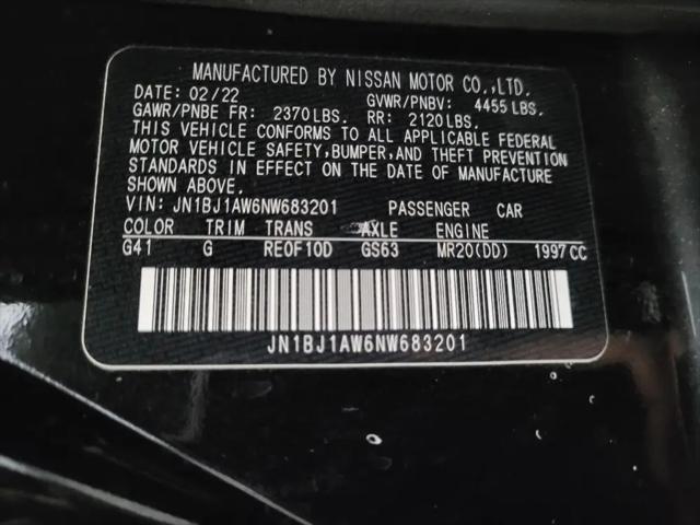 2022 Nissan Rogue Sport S AWD Xtronic CVT