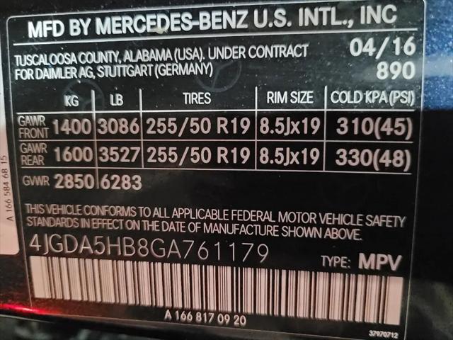 2016 Mercedes-Benz GLE GLE 350 4MATIC