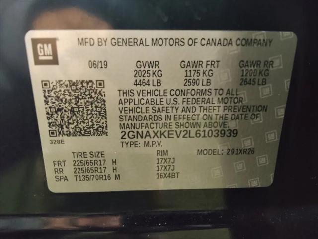 2020 Chevrolet Equinox FWD LT 1.5L Turbo