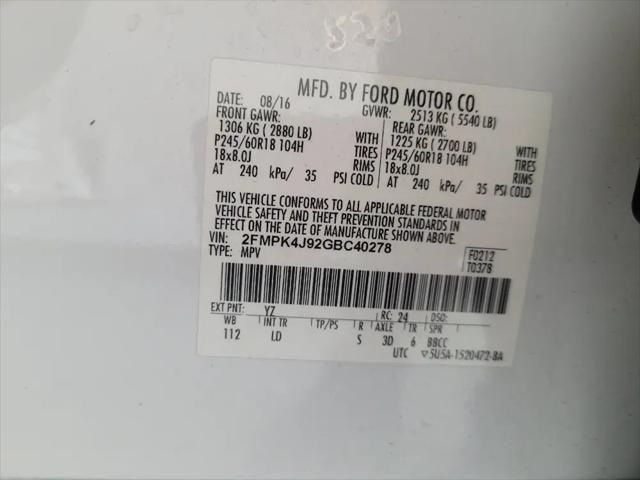 2016 Ford Edge SEL