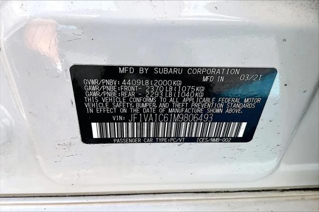 2021 Subaru WRX Premium