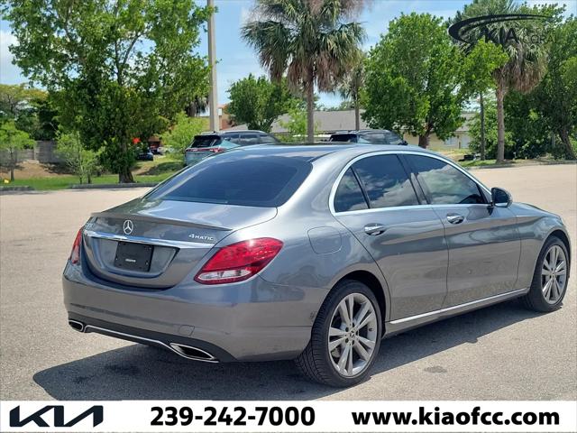 2018 Mercedes-Benz C-CLASS C 300 4MATIC