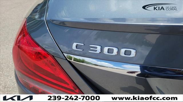 2018 Mercedes-Benz C-CLASS C 300 4MATIC