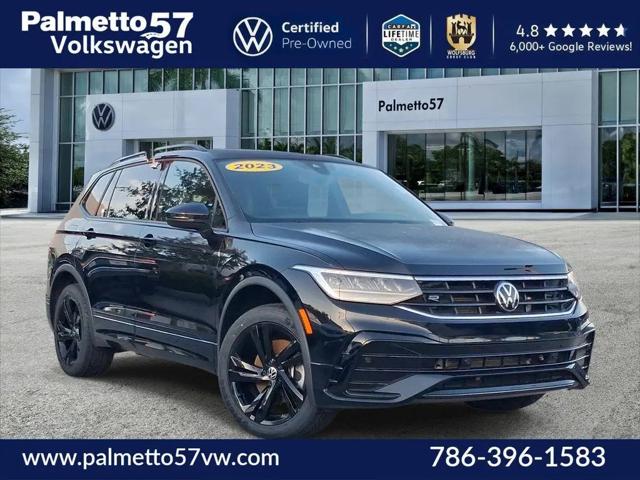 2023 Volkswagen Tiguan 2.0T SE R-Line Black for sale in Miami, FL