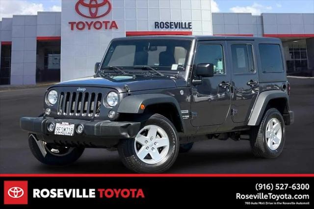 2018 Jeep Wrangler JK Unlimited Sport S 4x4 for sale in Roseville, CA