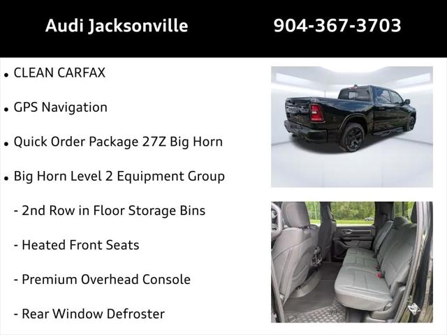 2026 Ram 1500 Big Horn Crew Cab 4x4 5'7" Box
